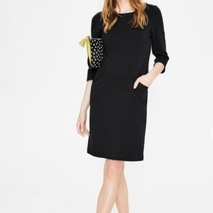 BODEN - Black Jasmine Ottoman Dress with pockets - US 14